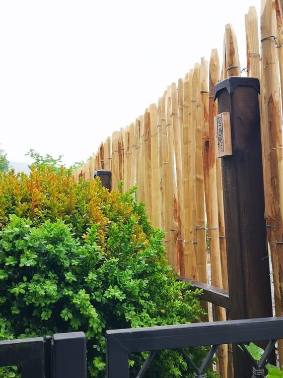 Clôture ganivelle en bois de châtaignier 200 cm Adequat