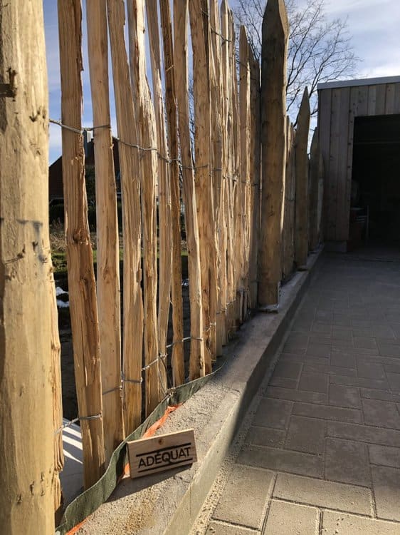 Clôture ganivelle en bois de châtaignier 120 cm Adequat