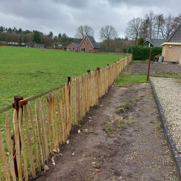 Clôture ganivelle en bois de châtaignier 100 cm Adequat
