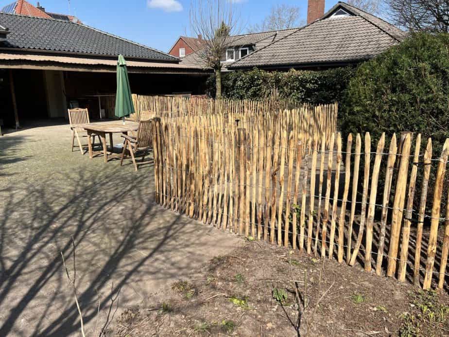 Clôture ganivelle en bois de châtaignier 120 cm Adequat