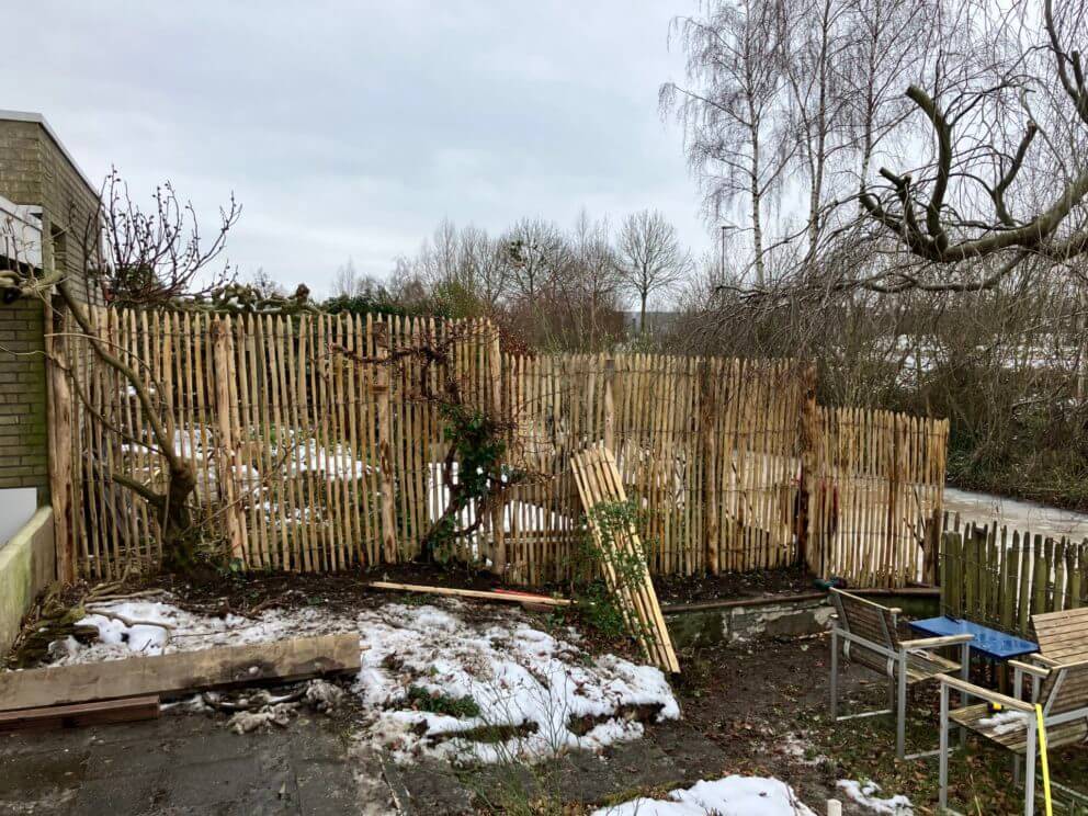 Clôture ganivelle en bois de châtaignier 175 cm Adequat