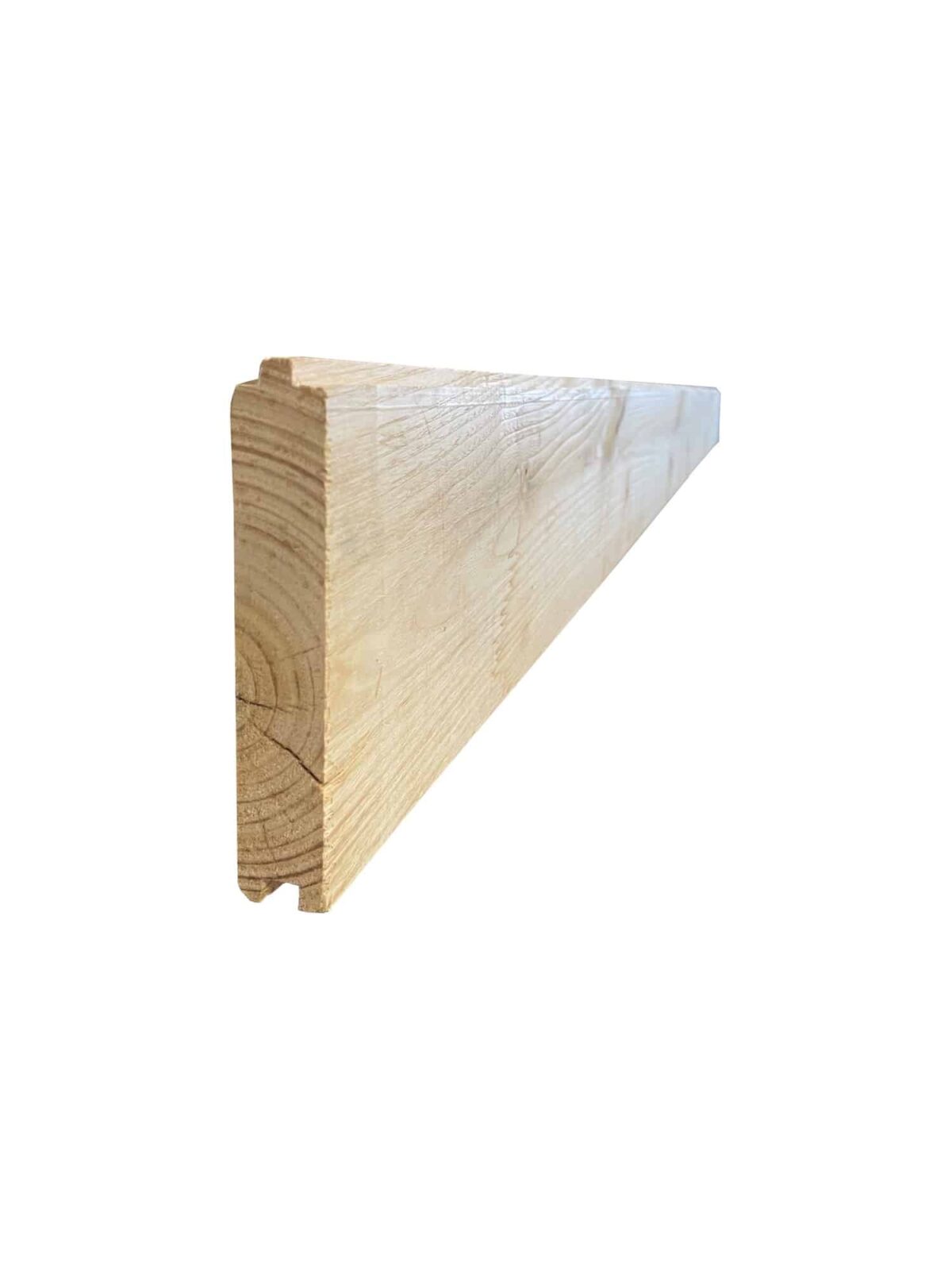 Planches en châtaignier à rainure et languette