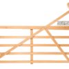 Portail néerlandais arc chêne simple – Image 4