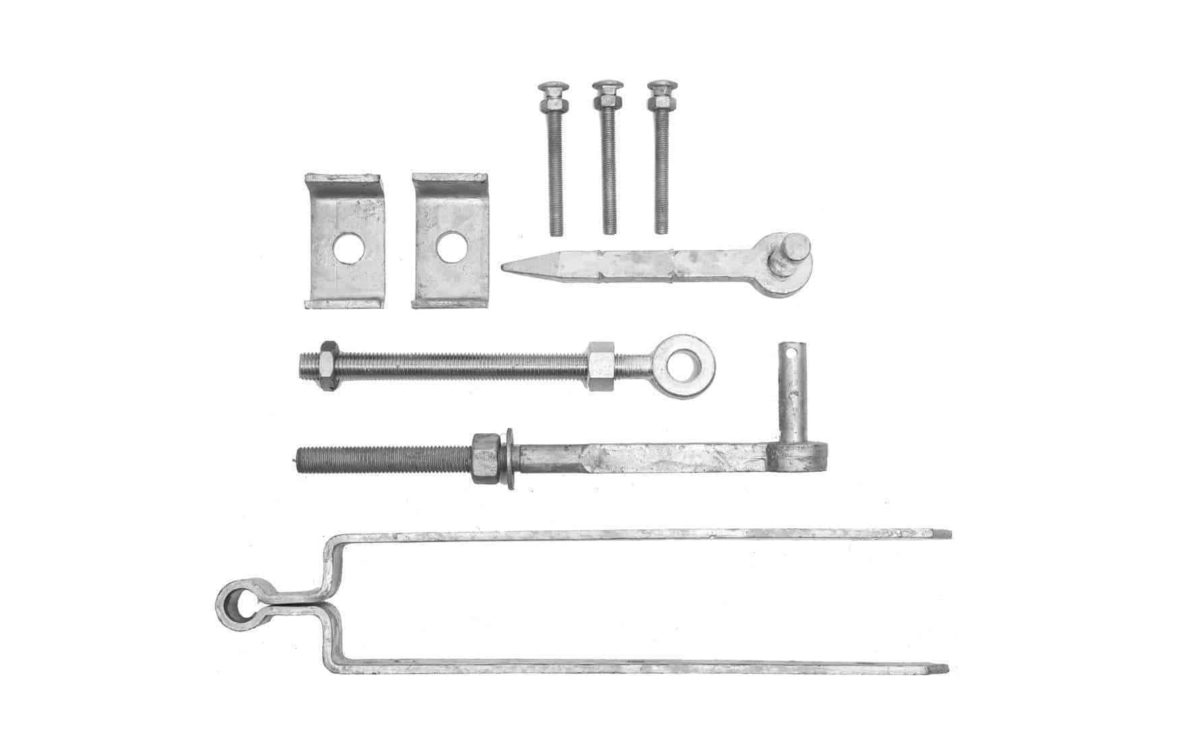 Ensemble complet de charnières pour portail anglais et néerlandais