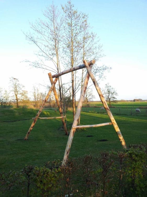 Aire de jeux en bois - Adéquat