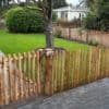 Portail français rondins châtaignier simple 80 cm hauteur – Image 12