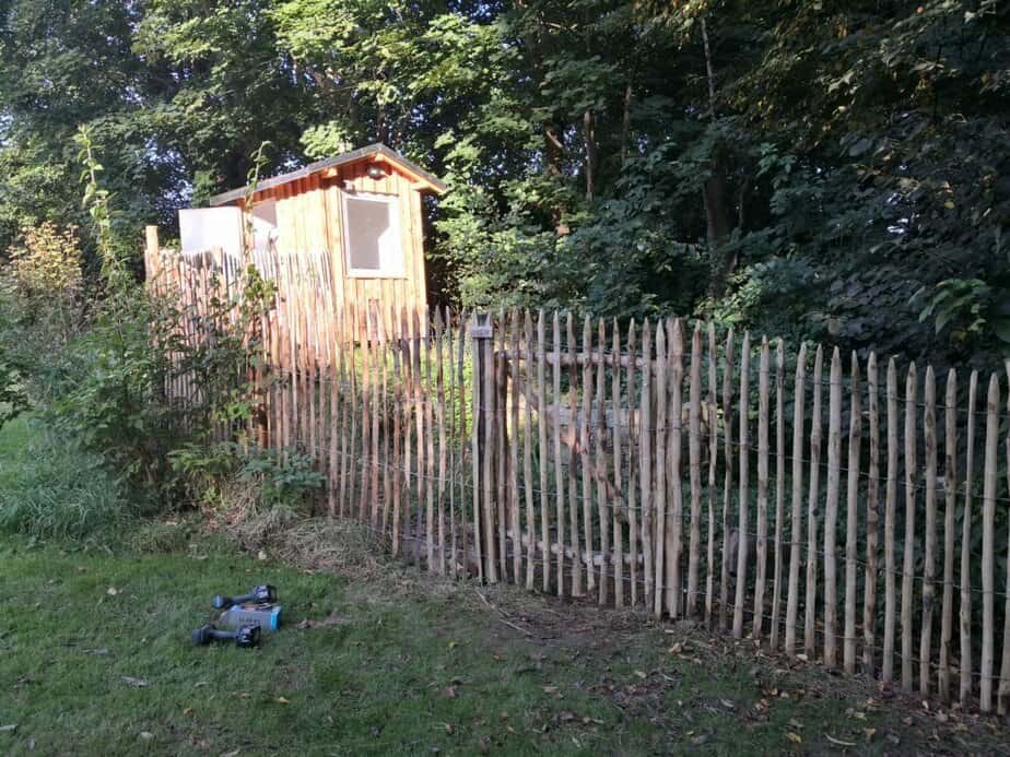 Clôture ganivelle en bois de châtaignier 150 cm Adequat