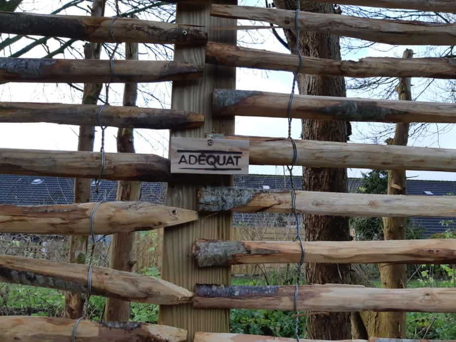Clôture ganivelle en bois de châtaignier 150 cm Adequat