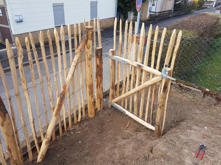 Clôture ganivelle en bois de châtaignier 150 cm Adequat
