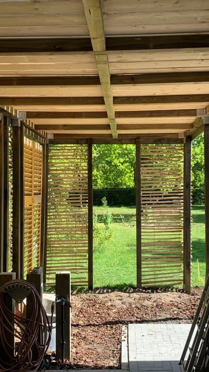 Clôture ganivelle châtaignier 120 cm Adequat