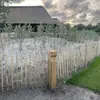 Éclairage extérieur en bois