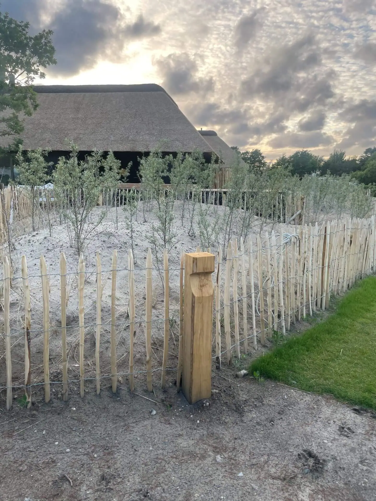 Éclairage extérieur en bois