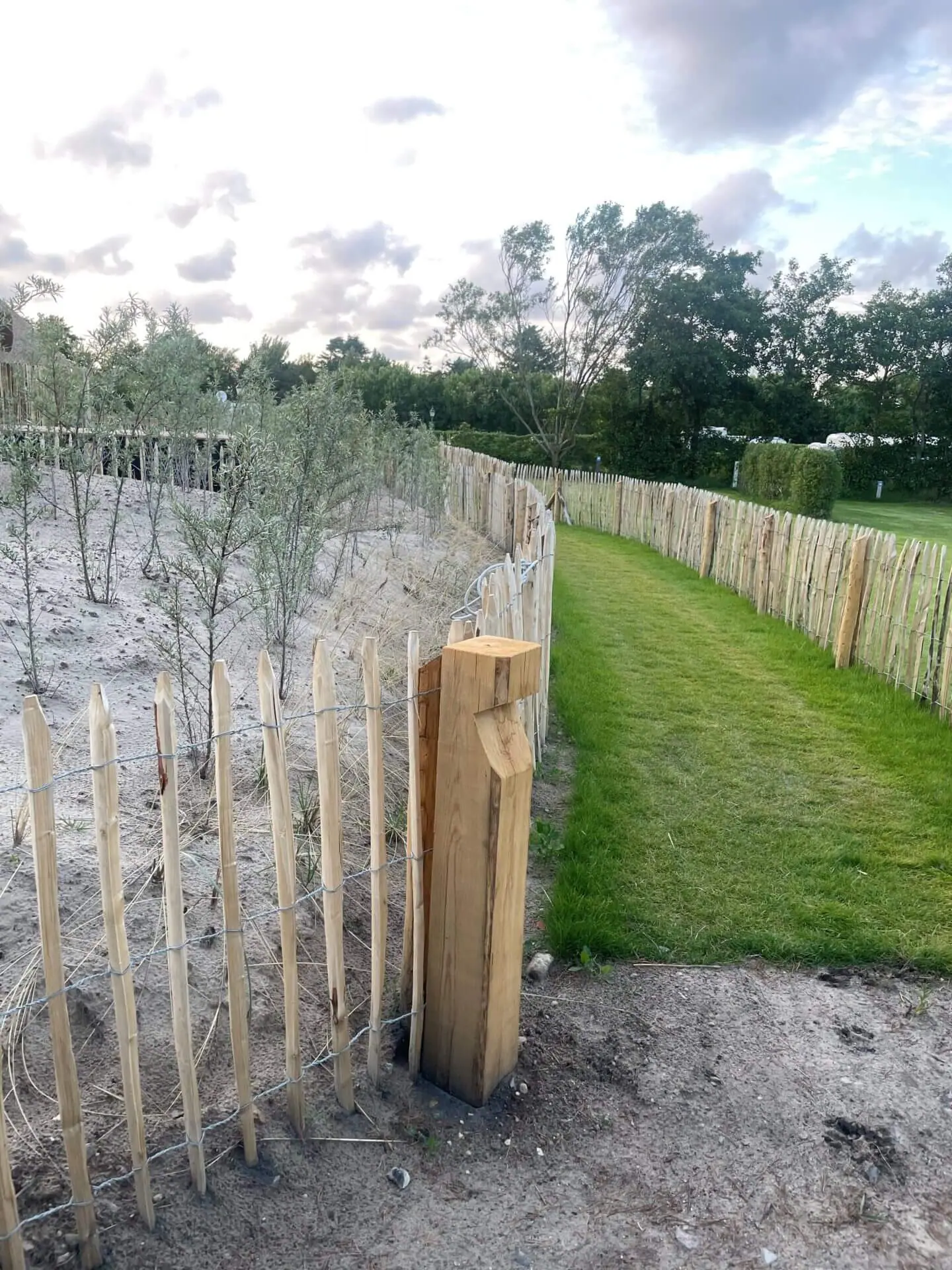 Éclairage extérieur en bois