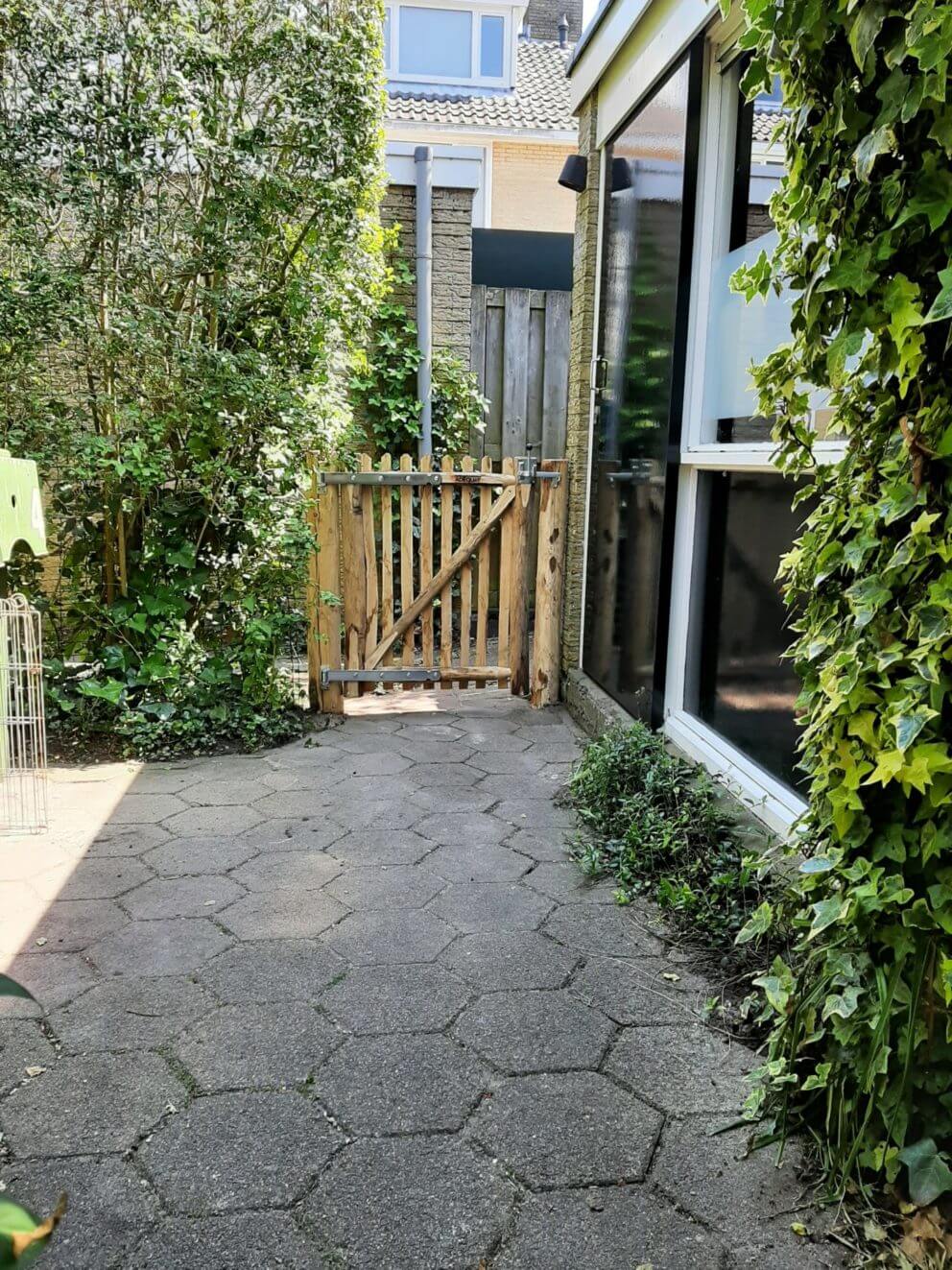 Portail en rondins 100 cm Adequat