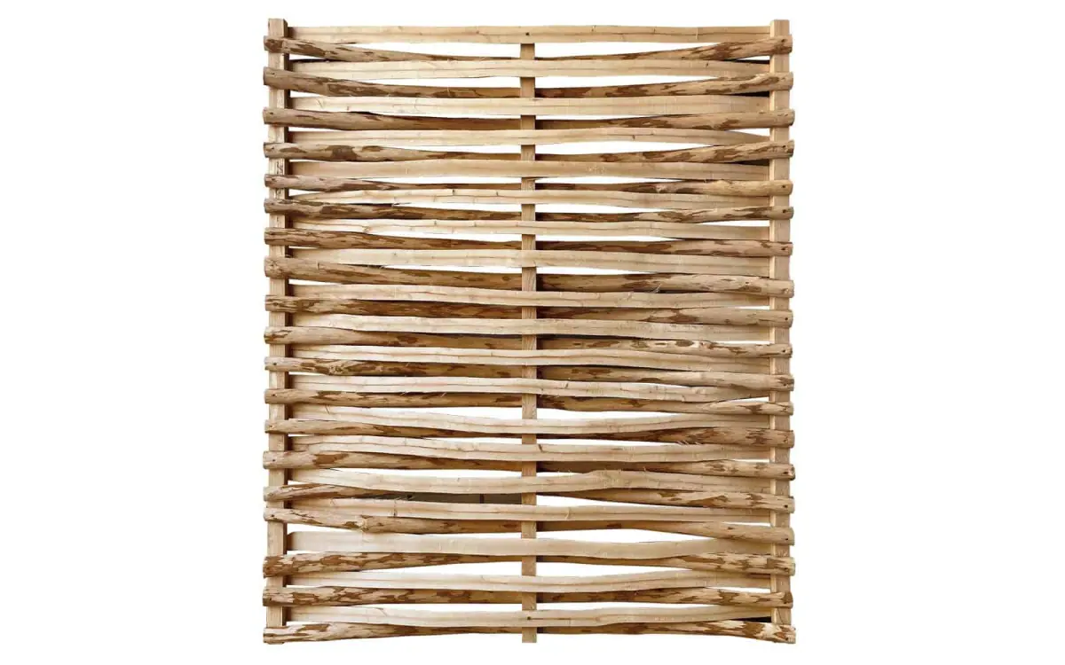 Ecran tressé noisetier 180 x 150 cm