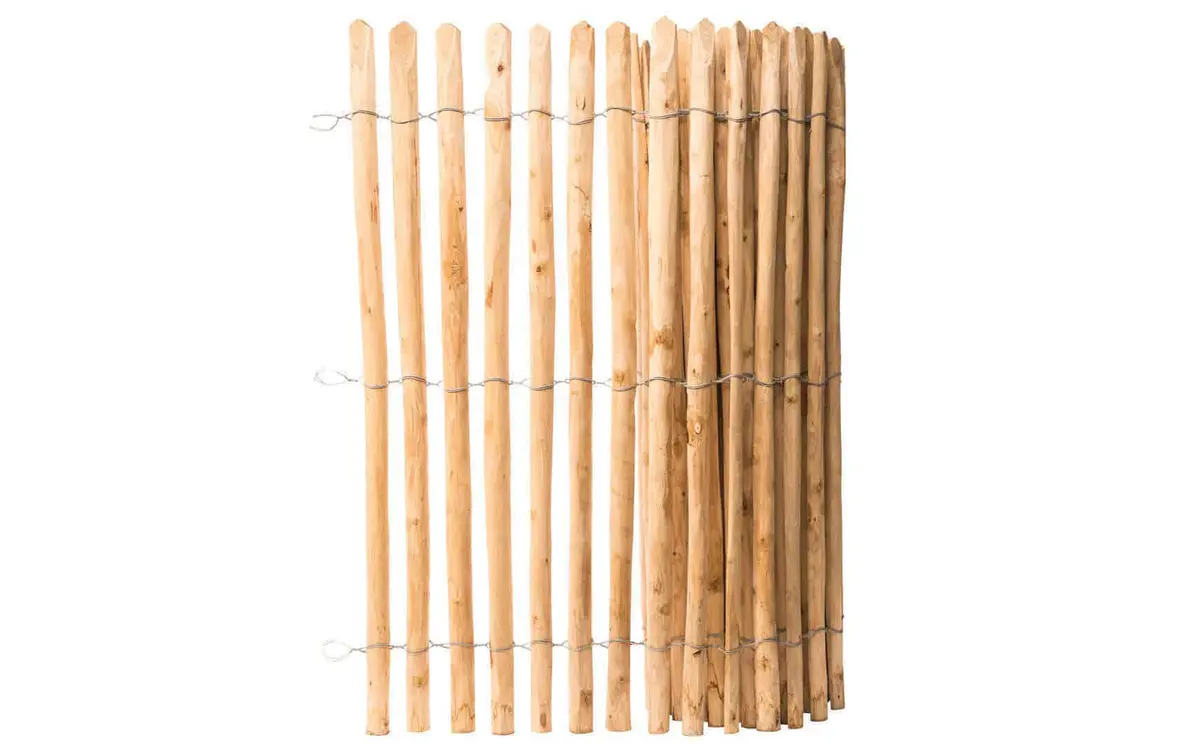 Ganivelle rondins 120 cm hauteur