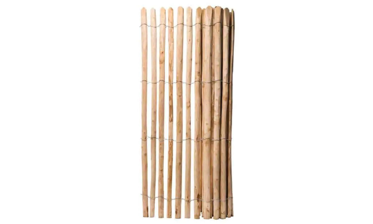 Ganivelle rondins 175 cm hauteur