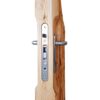 Portail français rondins de luxe châtaignier double 200 cm hauteur – Image 4