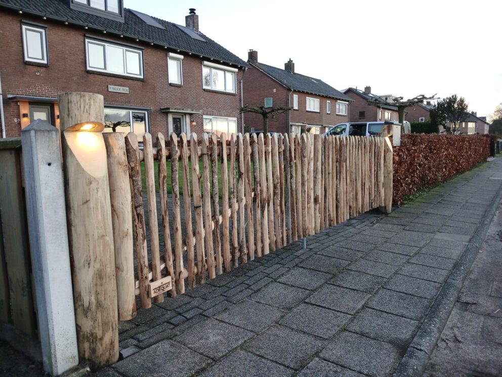 Éclairage extérieur en bois