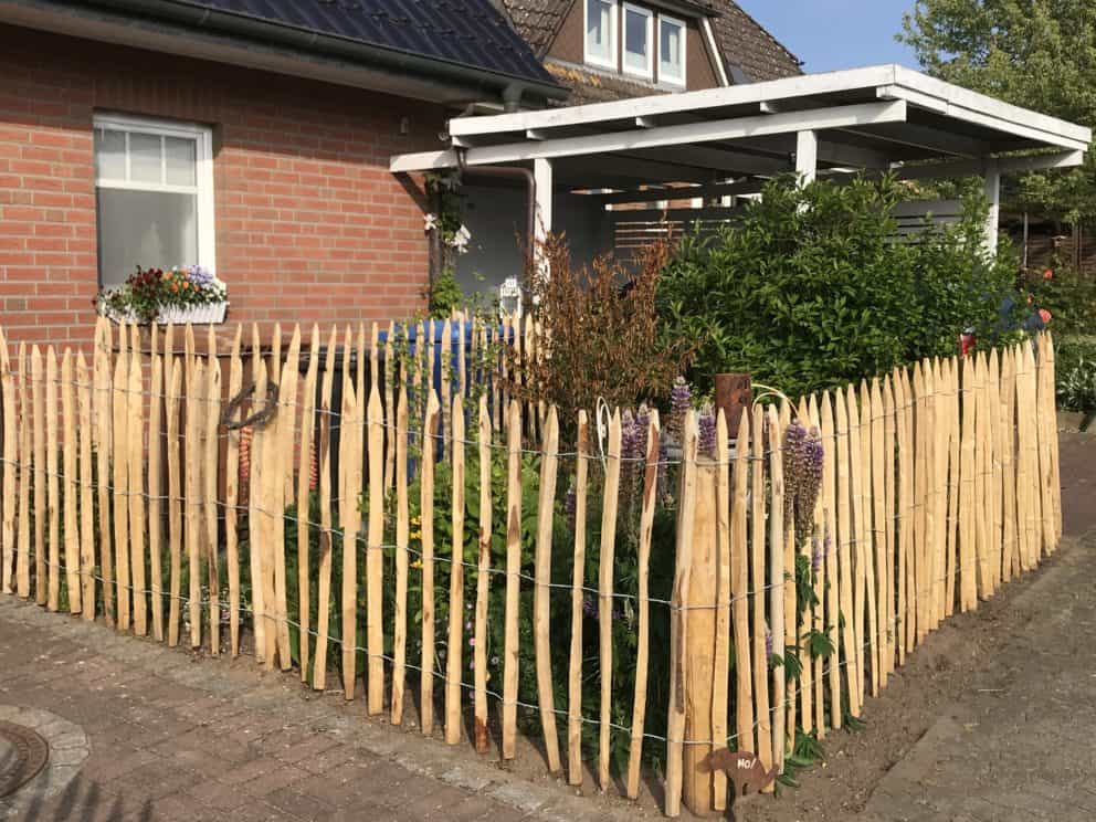 Kastanjehouten schapenhek 100 cm en een latafstand van 6 cm Adequat