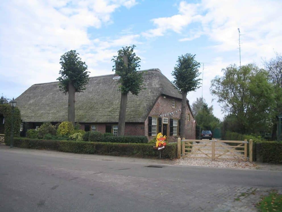 Engelse veldpoort eiken dubbel 2 x 150 c breed