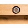 Stoere eikenhouten tafel - Afbeelding 4