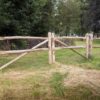 post & rail poort 2 niveau