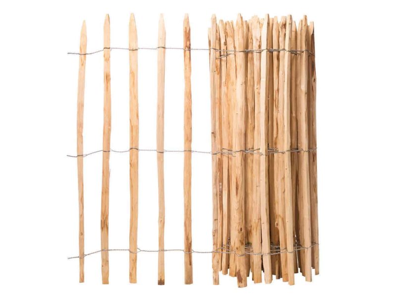 Frans schapenhek 120 cm kastanjehout