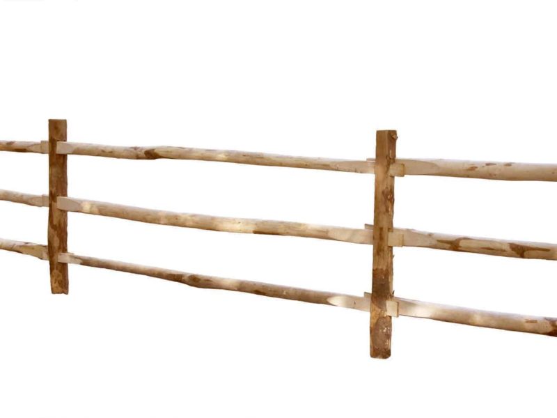 Post & rail hekwerk kastanje