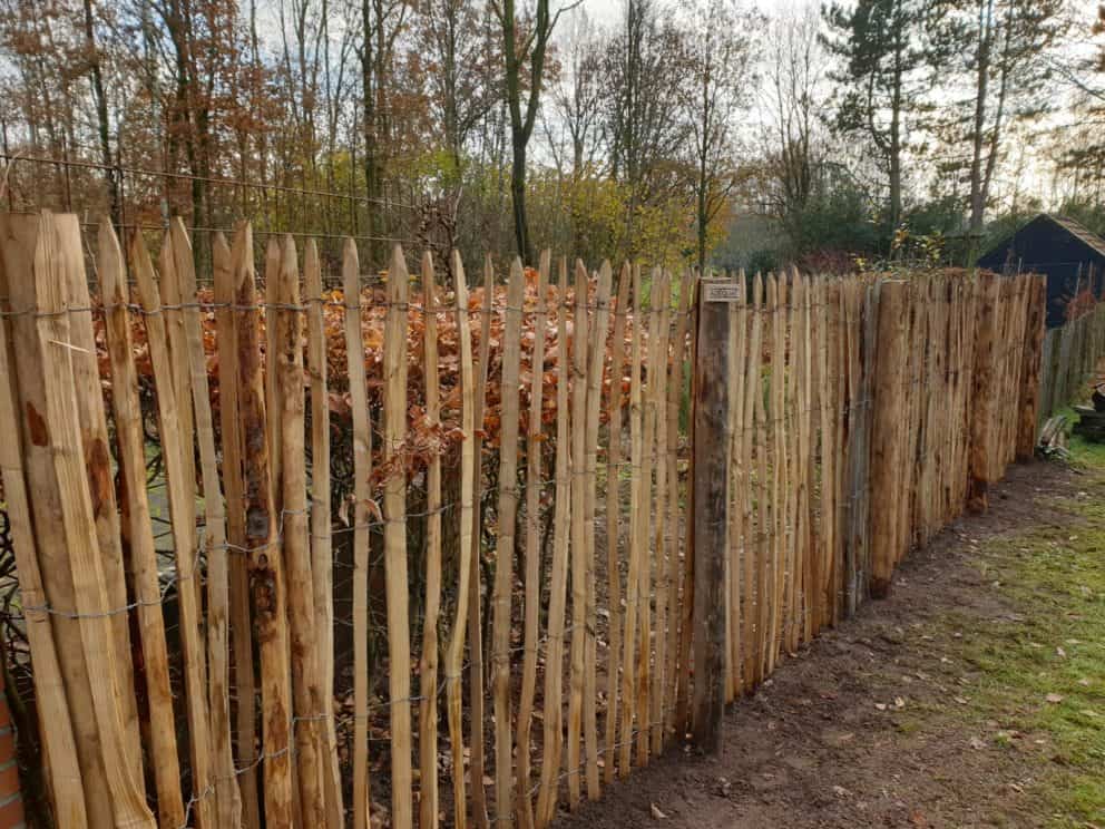 Schapenhek van 120 cm hoog met een latafstand van 6 cm