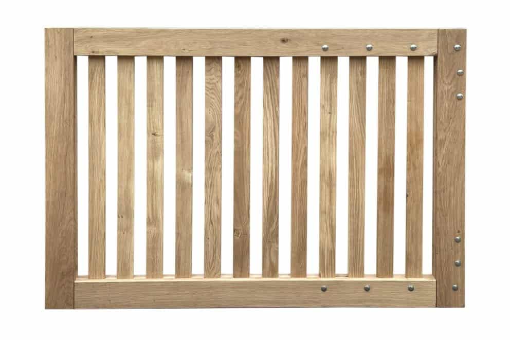 Houten inrijpoort eiken | Adéquat