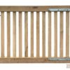Houten inrijpoort eiken | Adéquat