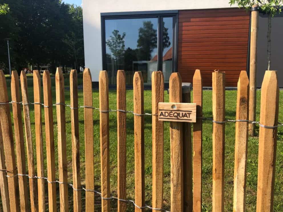 Robinia schapenhek met een hoogte van 100 cm en een latafstand van 4 cm Adéquat