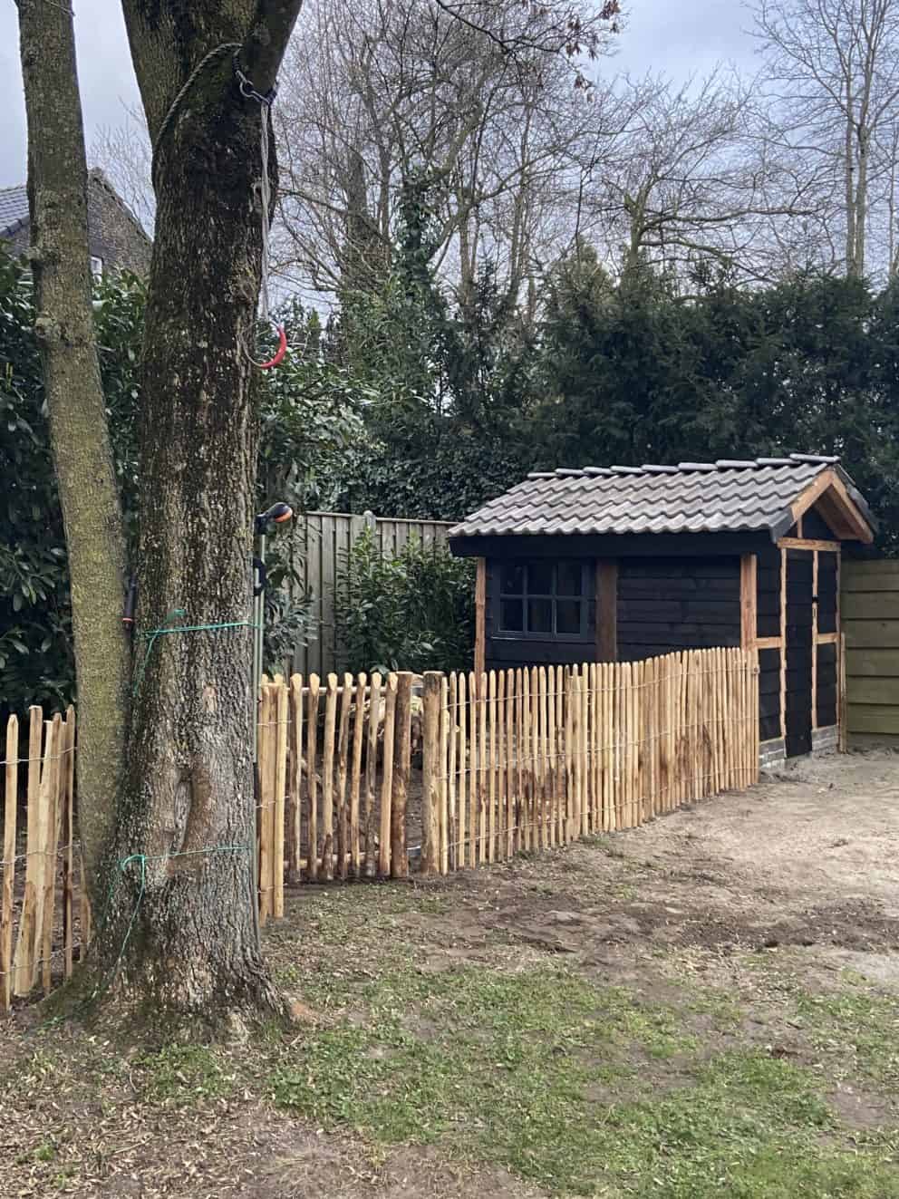 Robinia schapenhek met een hoogte van 100 cm en een latafstand van 4 cm Adequat