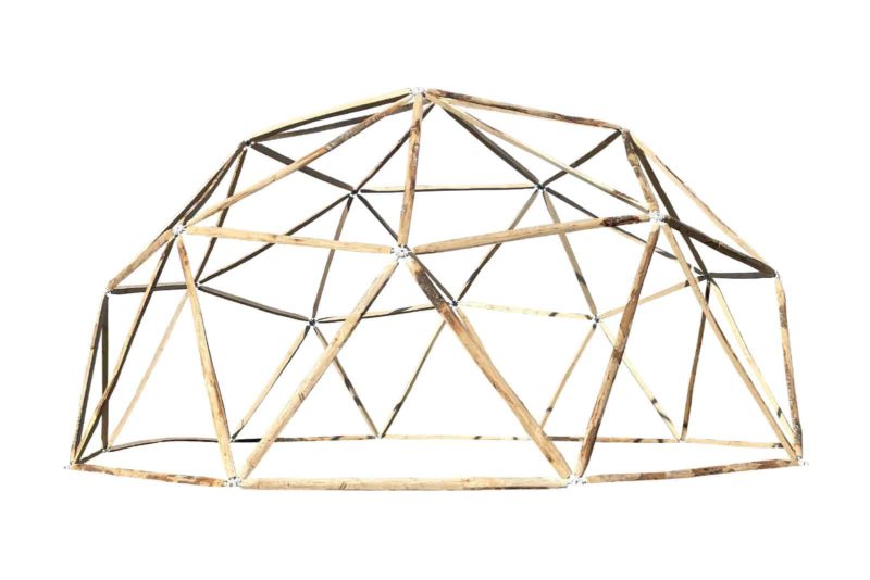 Geodome van hout | Adequat