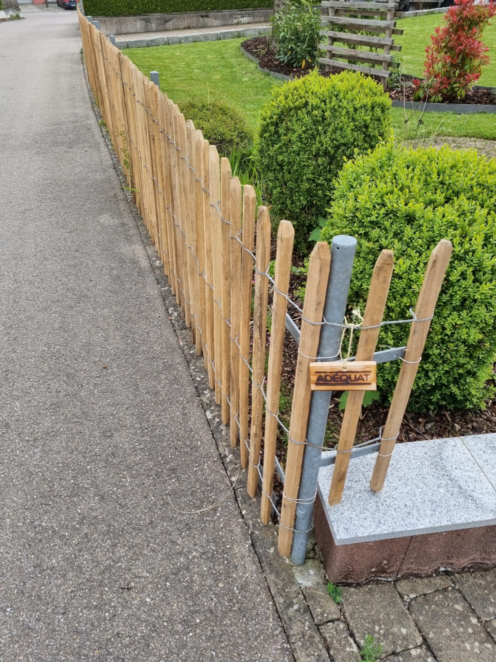 Robinia schapenhek met een hoogte van 100 cm en een latafstand van 8 cm Adequat