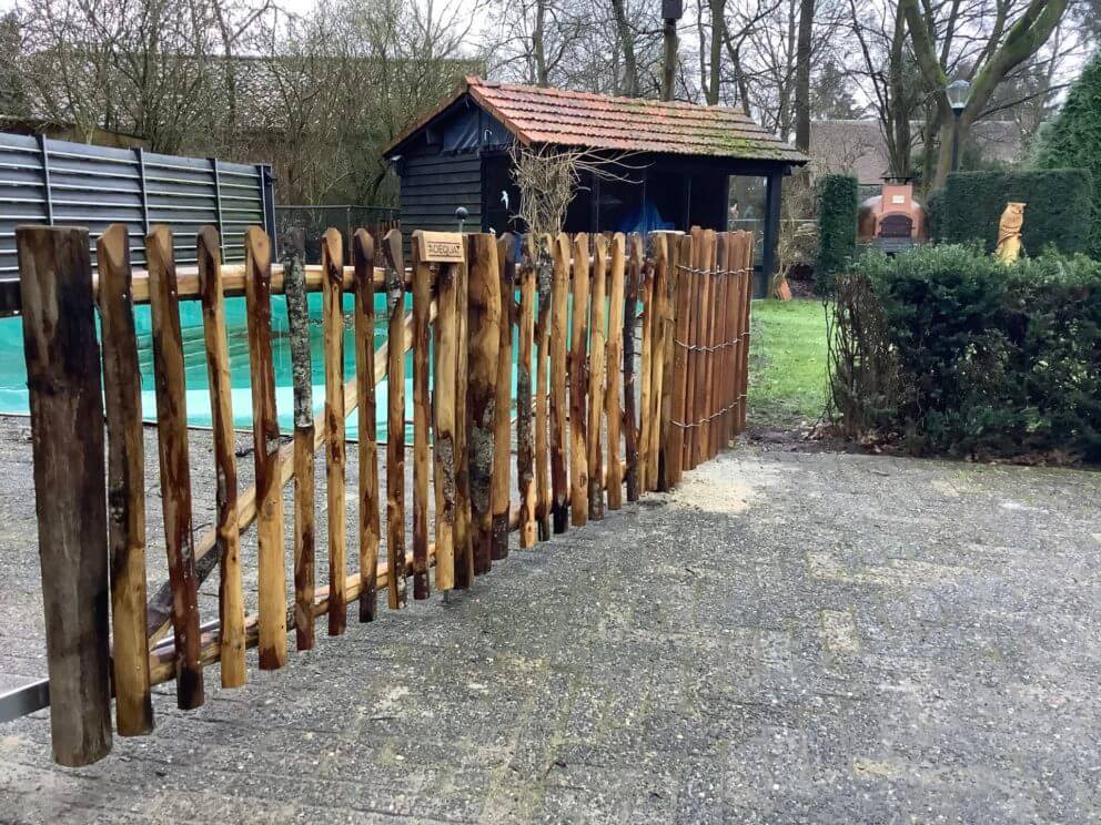 Rondhoutpoort 80 cm Adequat