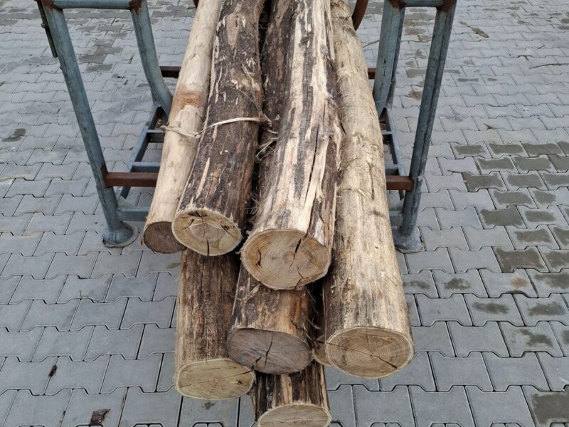 Robinia palen 16 tot 21 cm 280 cm lang