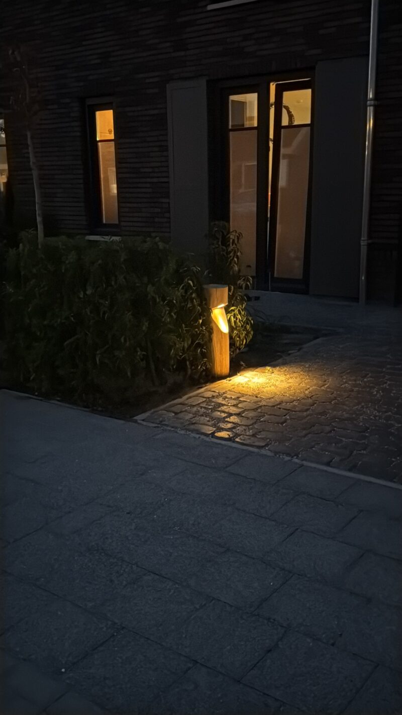 Padverlichting Billy robinia rond voorbereid voor In-lite lamp FLUX - Afbeelding 5