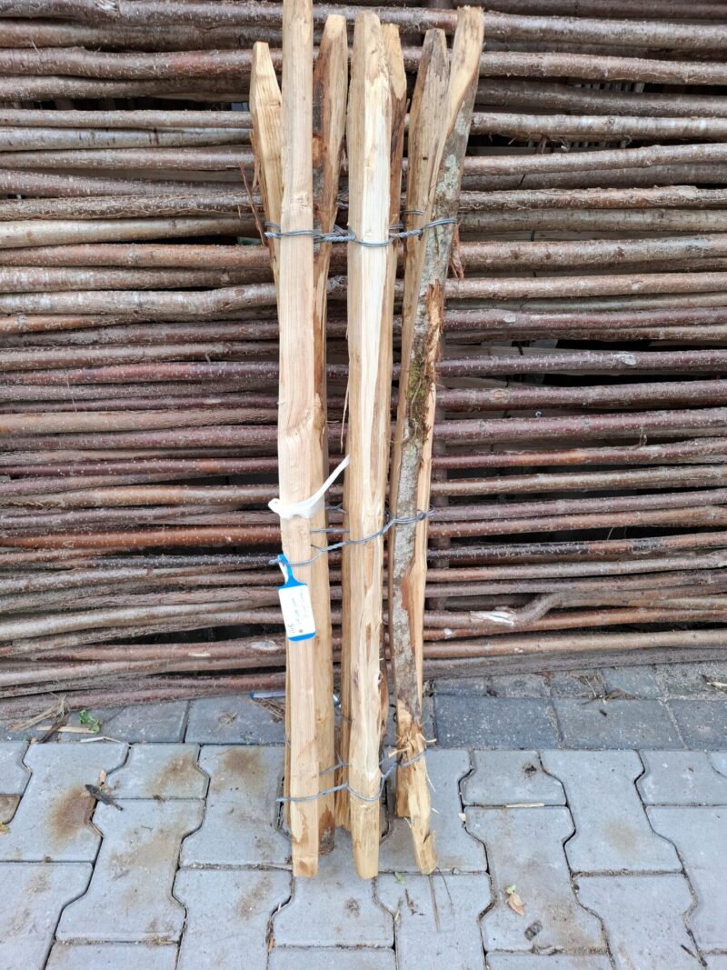 nr 145 schapenhek kastanje 100 cm hoog - latafstand 4 cm - reststuk 70 cm