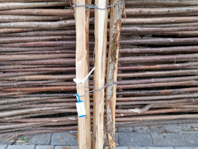 nr 145 schapenhek kastanje 100 cm hoog - latafstand 4 cm - reststuk 70 cm