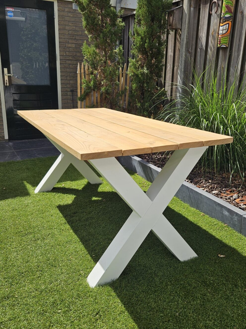 Kastanje plank gezaagd, diverse afmetingen, eettafel