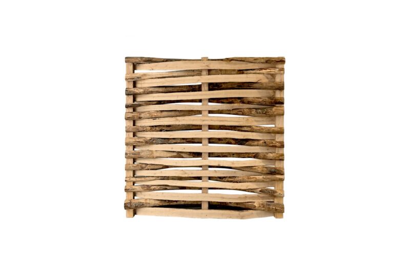 Vlechtscherm kastanje 120 cm hoog