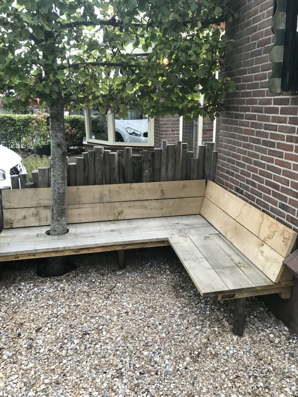 Kastanje plank gezaagd - 3 x 20 x 250 cm, kastanje bank