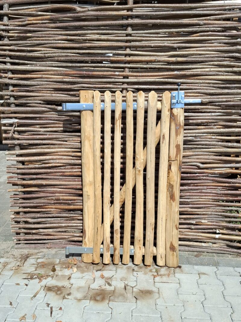 nr 1 schapenhek poort - 120 cm breed x 70 cm hoog - linksdraaiend