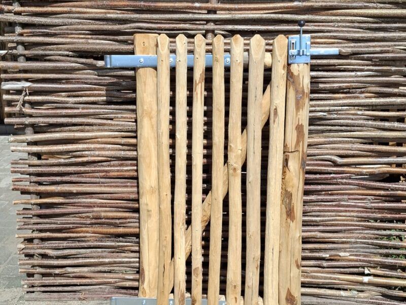 nr 1 schapenhek poort - 120 cm breed x 70 cm hoog - linksdraaiend