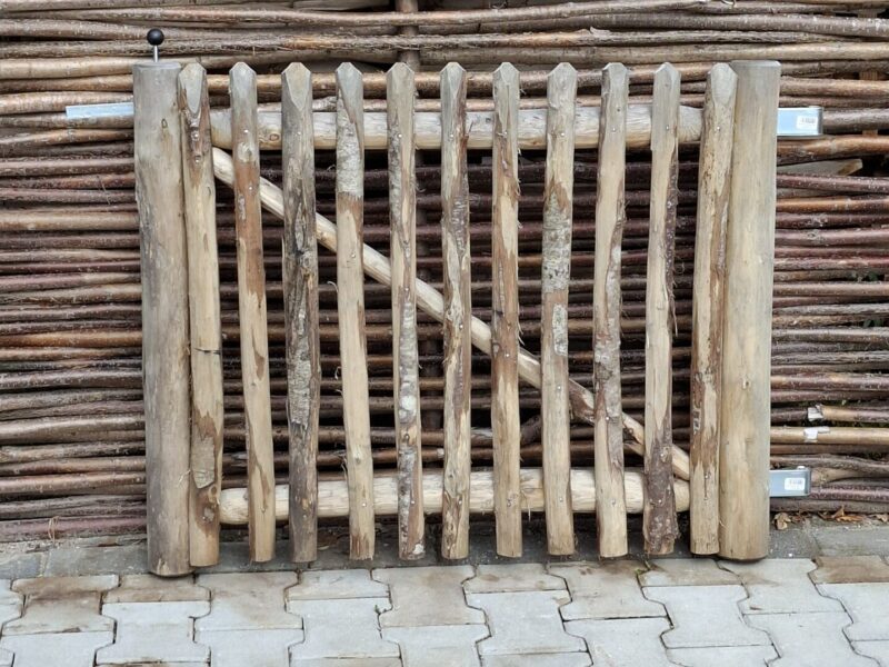 nr 82 schapenhek poort - 100 cm breed x 80 cm hoog - rechtsdraaiend