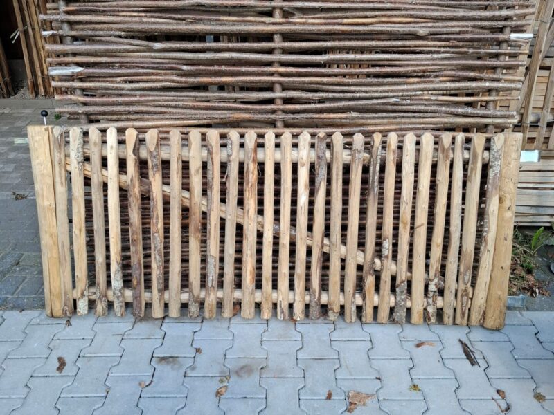 nr 86 schapenhekpoort kastanje 192 cm breed x 80 cm hoog - rechtsdraaiend