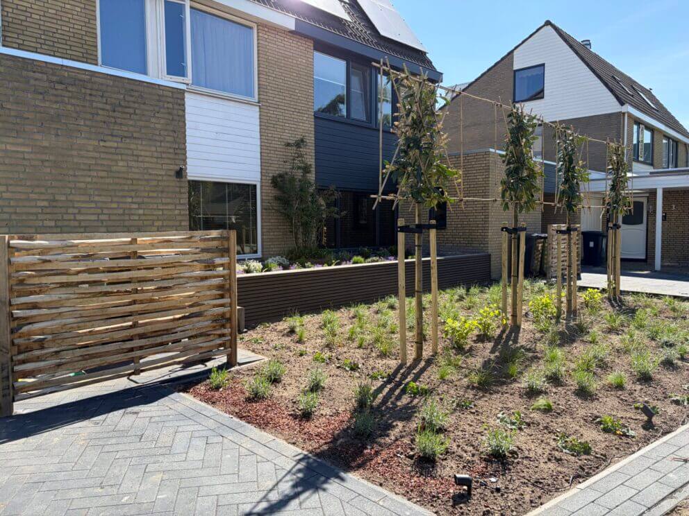 Een mooie voortuin