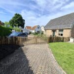 Schapenhek poort kastanje dubbel 200B x 100H (cm)